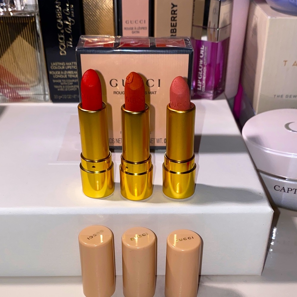 Gucci Rouge à Lèvres Mat Lipstick Trio